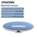 HYUNDAI S1 Ultra-Thin Bluetooth Pillow Speaker - Immerse in Soft 3D Sound & White Noise for Relaxing Sleep, Compatible with Android & iOS