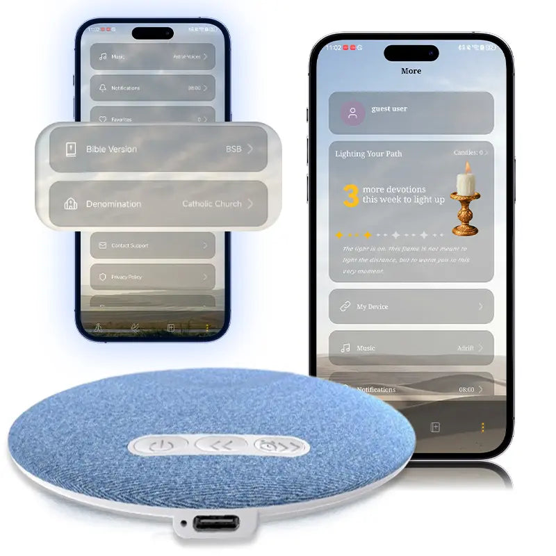 HYUNDAI S1 Ultra-Thin Bluetooth Pillow Speaker - Immerse in Soft 3D Sound & White Noise for Relaxing Sleep, Compatible with Android & iOS